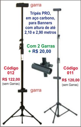 Porta-Banners Trpés - Clique na Imagem e Vá à Página